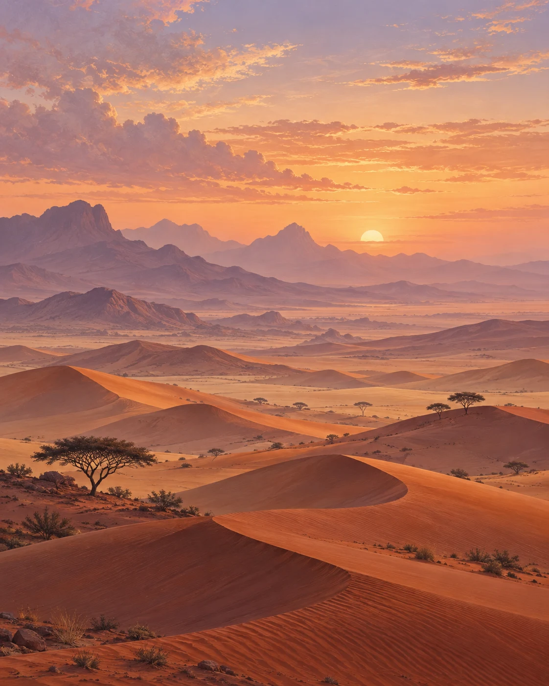 Desert Dusk wallpaper inspiration