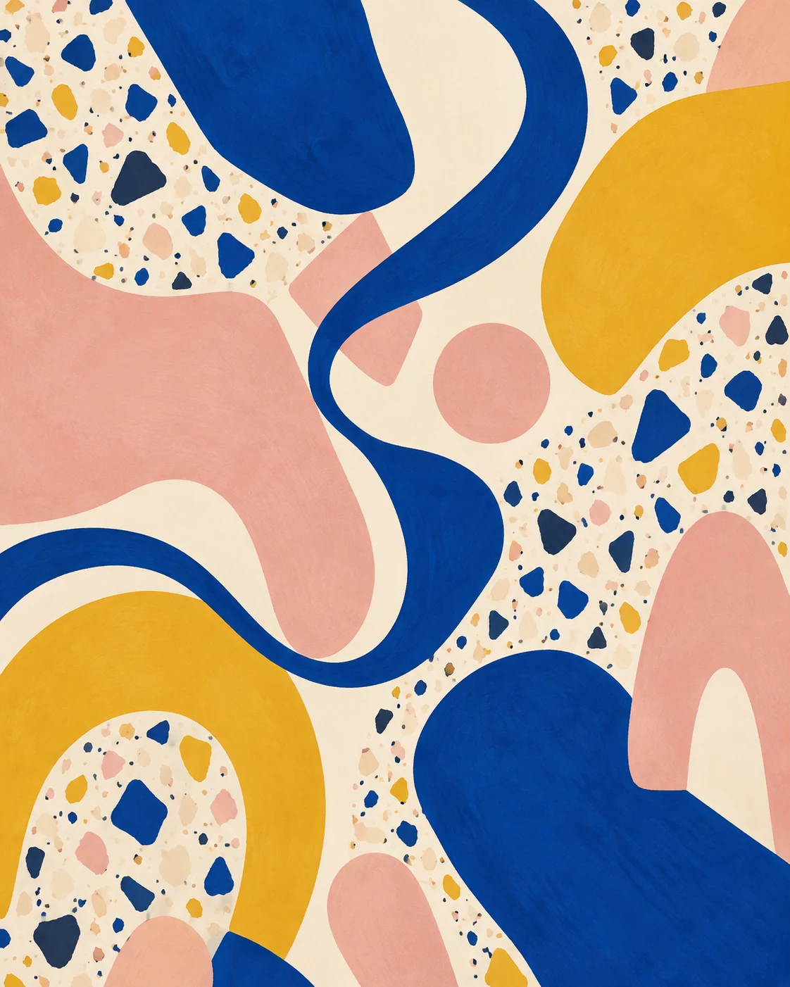 Playful Terrazzo wallpaper inspiration